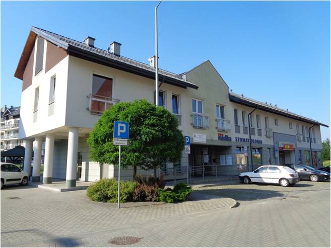 Środowiskowy Dom Samopomocy w Krośnie - lokalizacja budynku